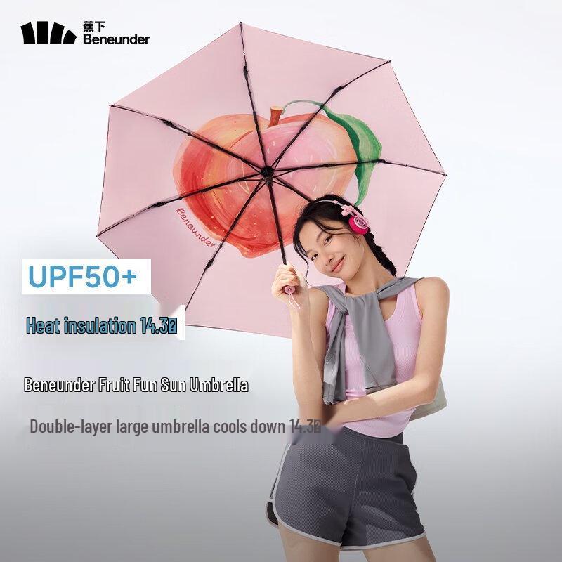 

Beneath UV Protection Folding Sun & Rain Umbrella