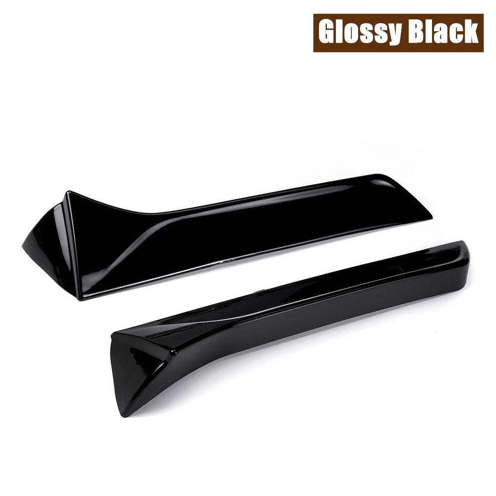 2pcs Rear Window Spoiler Rear Wing Side Roof Spoiler Lip Window Vent Decoration Deflectors For Seat Leon 5F FR Mk3 MK3.5