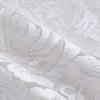 Polyester Lace Window Curtain Elegant Tasseled Lace Weaving Designing Curtains to Any Space Decoration Short Drape