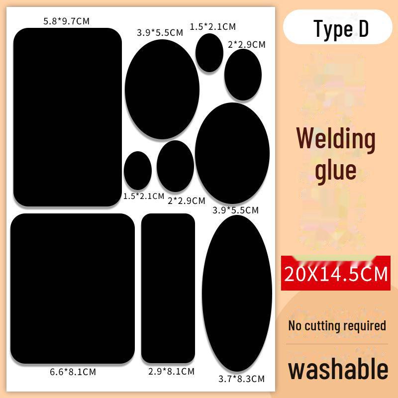 Autocolante cu patch-uri colorate cu desene animate: Reparații autoadezive, fără cusături, fără cusături pentru jachete și haine