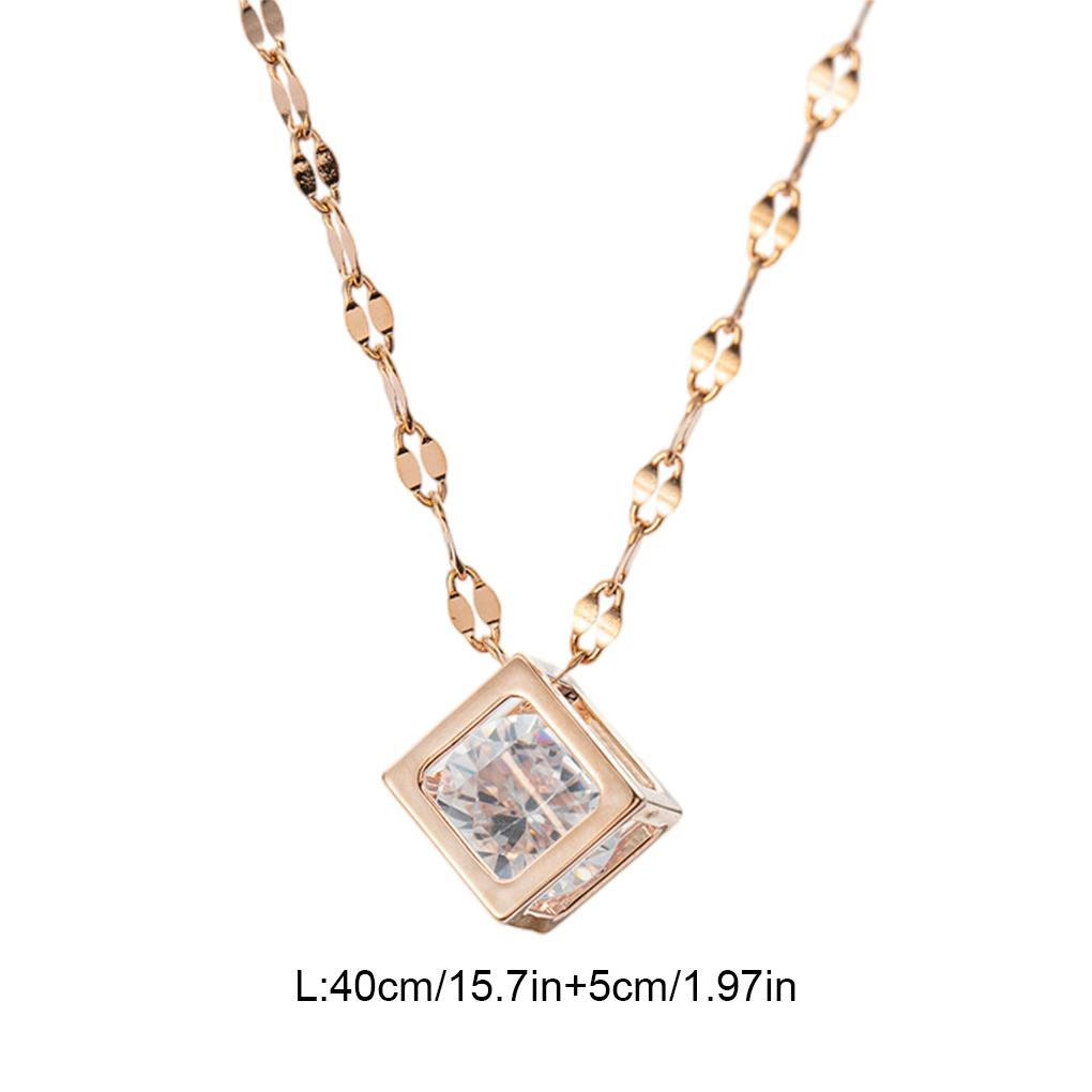 Crystal Pendant Necklace Collar Chain Choker Rhinestone Wedding Anniversary Art Jewelry Personalized Present Accessories