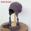1Pc Stylish Women Hat Long Braids Winter Thick Knitted Hat Ear Flap Crochet Beanie Hat YSL
