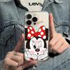 Apple 15ProMax Creative 14/13 Frosted 12 Anti-drop 11 Cartoon XR Hard Case XS Mobile Phone Case Cute Mickey