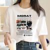 Camisetas Morat Mujer Verano Camiseta de Diseñador Chica Gráfica Cómic Ropa Streetwear Ropa de Mujer