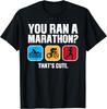 Funny Swim Bike Run Triathlon Design Men Women Triathletes T-Shirt Print On Demand Casual Short Sleeve Tee Camiseta
