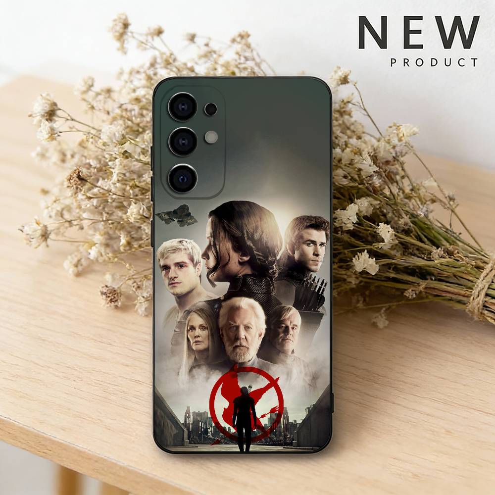 The H-Hunger Games Phone Case For Samsung S26,25,24,21,22,23,30,20,Ultra,Plus,Fe,Lite Black Soft Cover