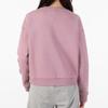 adidas Women's Crewneck Pullover Hoodie Purple Casual Sportswear