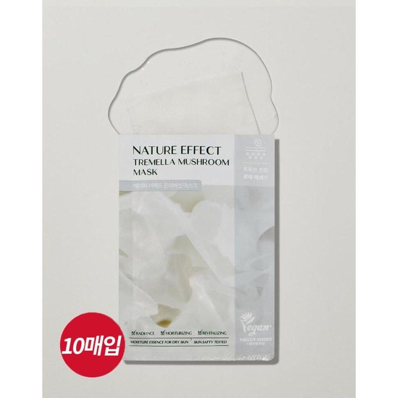 Nature Effect Silver Mushroom Mask (10 sheets)