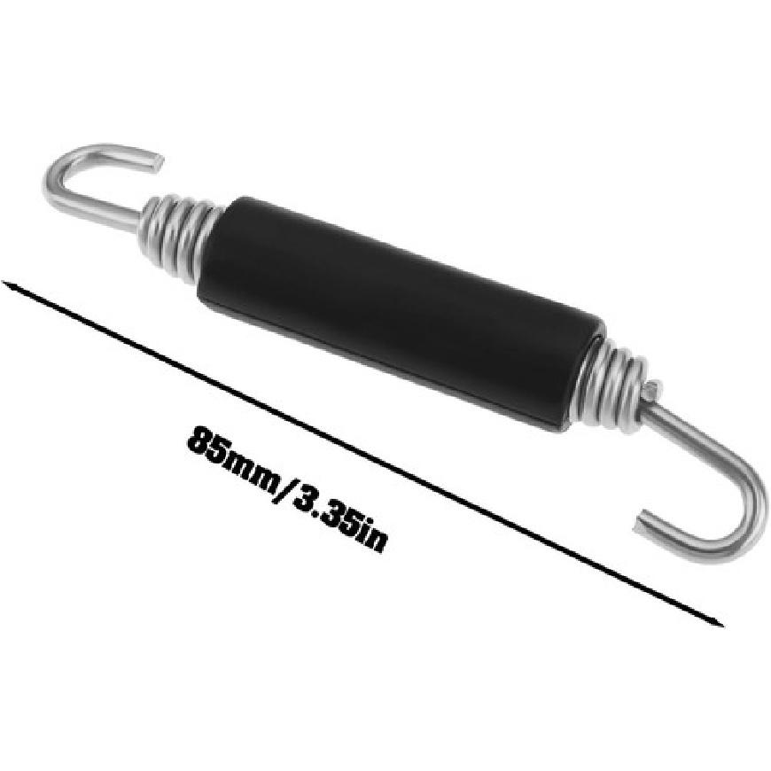 2PCS Exhaust Expansion Springs 8.5cm Exhaust Tension Spring for Scooter