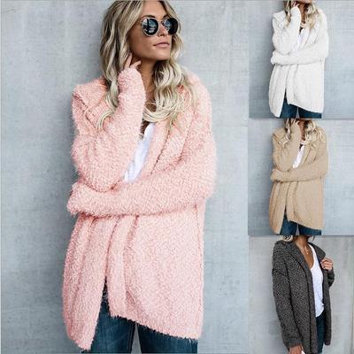 Trendy Oversized Knit Cardigan Coat for Women - Perfect for Fall/Winter