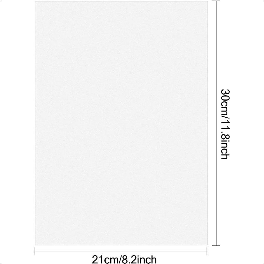 

50 листов копировальной бумаги графитовой бумаги белой копировальной бумаги 8,5 x 11,5 дюйма бумаги для калькирования с 5 шт. стилусами Eming для точечного нанесения United States