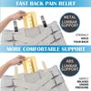 YF-YD031 Sports Waist Support Band Wide Steel Plate Lumbar Brace for Powerlifting Fitness Weightlifting