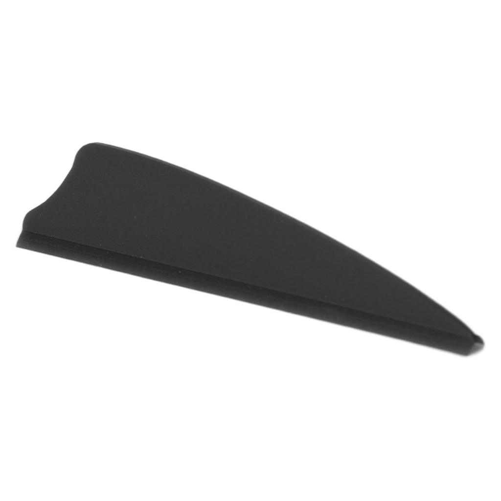 50 Pcs Feather Fletching Light Weight Shield Arrow Fletches DIY Arrow Feathers Fletches for Outdoors Archery Black