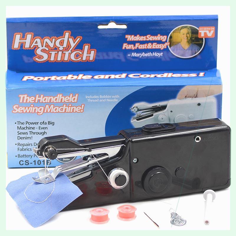 Deutsche Importierte Tragbare Handheld Elektrische Nähmaschine - Multifunktionale Mini für DIY und Dicke Stoffe