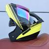 ORZ electric bicycle helmet ABS with double lenses, men's and women's four season open face helmet, riding helmet DOT