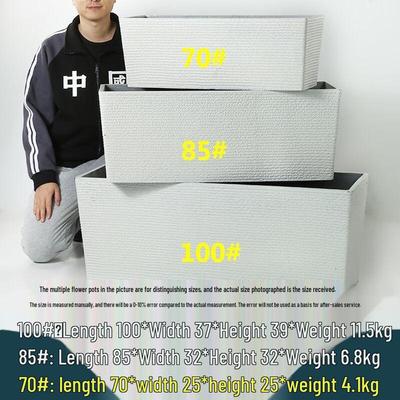Hualongdun Bardzo Duża Prostokątna Donica Zewnętrzna