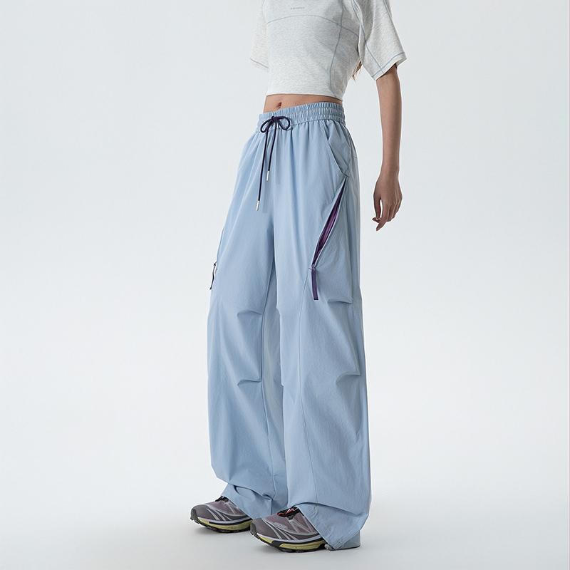 Women's Loose Pants And Men's Summer Casual Straight Leg Pants