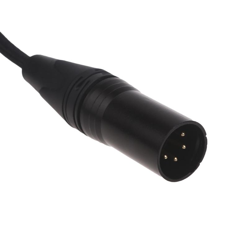 4Pin Balanced Cable To Double 3.5mm Headset Cable for  Arya Sundara Ananda HE400SE Headset Lines Replacement Cord