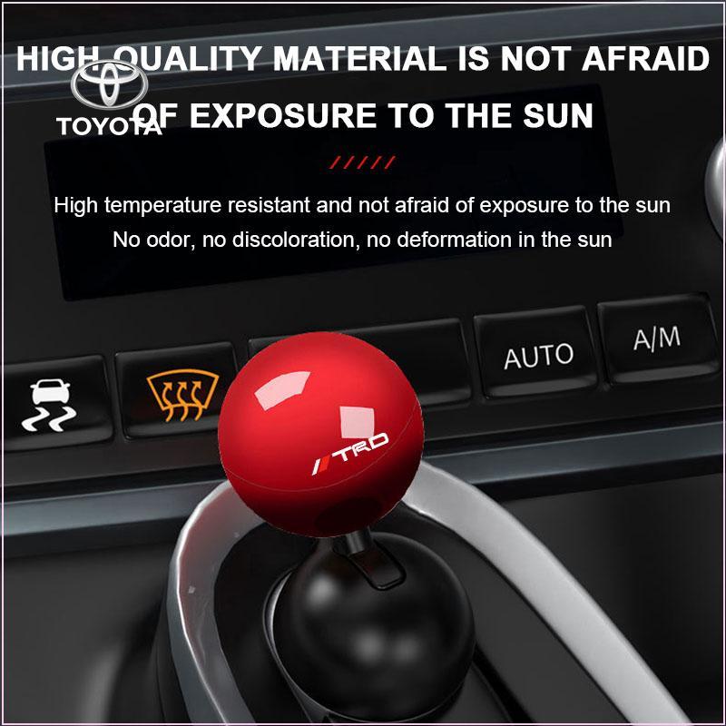 Push Start Button Lever Creative Protective Cover Car Logo for Toyota TRD GR Yaris Corolla Avensis Aygo Vitz Vios Yaris Mark-X Mirai