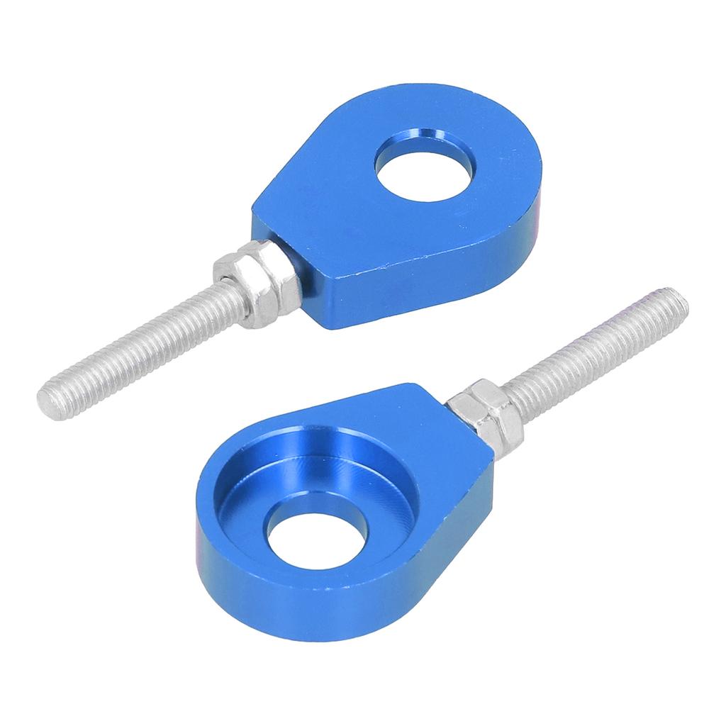 2pcs 0.5in Chain Tensioner Adjusters Aluminum   for Motorcycles Mountain Bikes