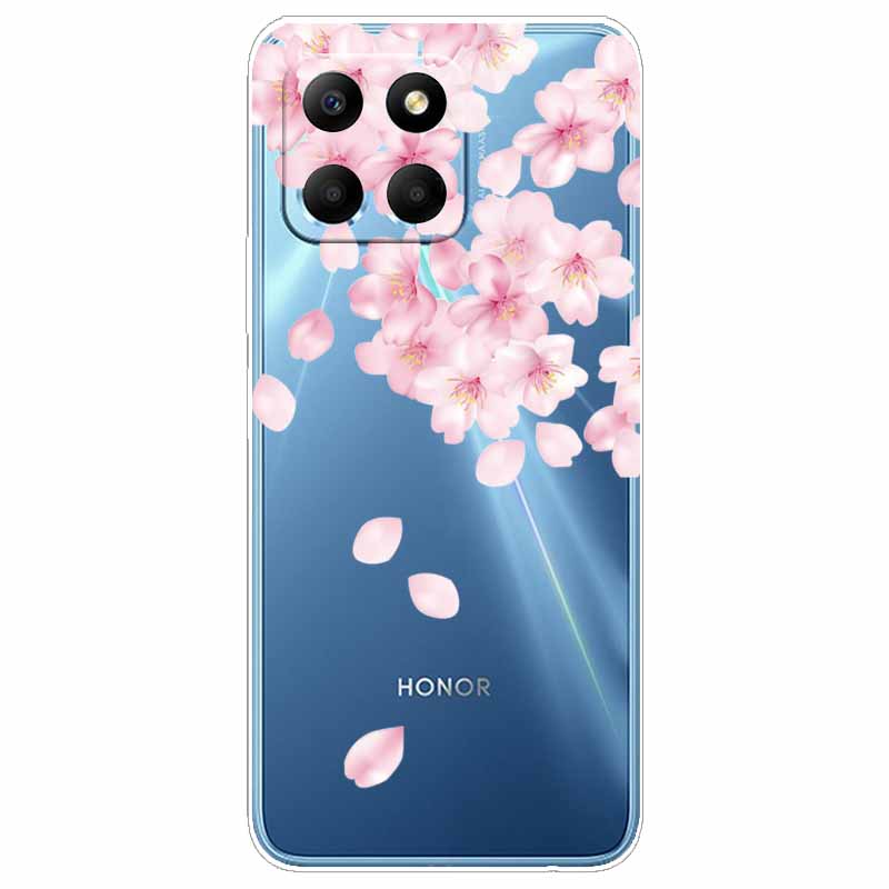 For Honor X6 Case HonorX6S Transparent Soft TPU Silicon Phone Cover For Huawei Honor X6S 2022 Case 6.5 Inche VNE-LX1 Clear Funda