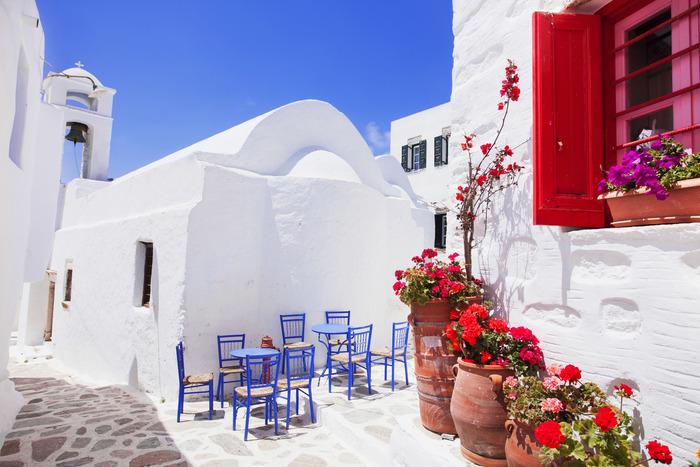 Photomural Greek Street Non-Woven 368x254
