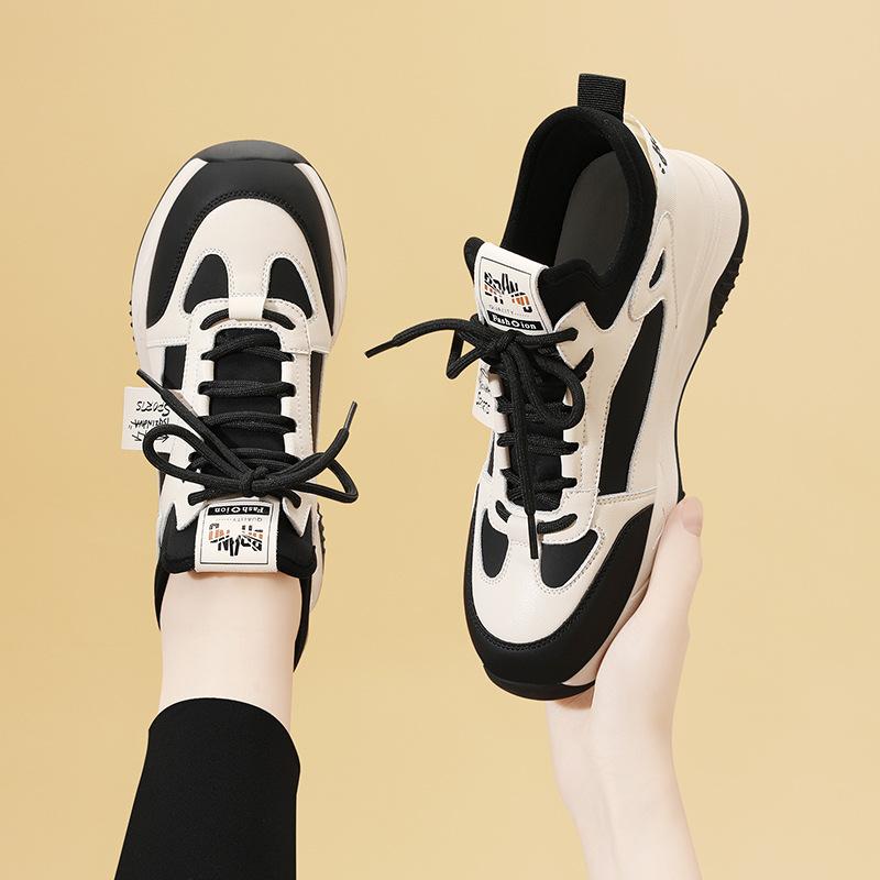 (Broken size does not make up) Shoes Daddy shoes women s autumn and winter velvet versatile flat bottom thick bottom sports and leisure 35