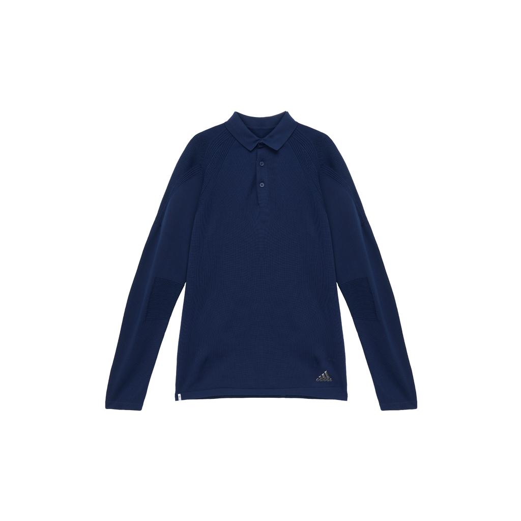 Adidas Polo Shirts Men's Blue Polo Collar Moderate Straight Fit HG1657
