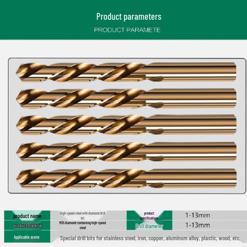NOPY Cobalt HSS Twist Drill Bit for Metal