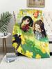 H-Heaven Official's Blessing Anime Decke Decke für Couch Sofa Reise Zuhause Wandern Picknick Bett Bettwäsche Flanelldecke Geschenk