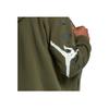 Jordan Solid Color Fleece-Lined Hooded Sports Jacket Men Outerwear Green AH6241-396