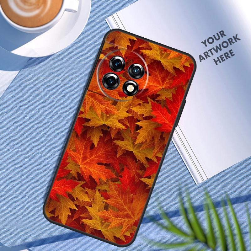 

Autumn Leaves Fall Fox Pumpkin Case For OnePlus Nord CE 5 3 4 Lite N20 N30 OnePlus 15 13 12 11 8 9 10 Pro 10T 13R 13T Cover OnePlus 11