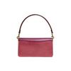 Coach Tabby Metallic Logo 26 Leather Shoulder Bag Women Handbags Brown Red 91215-B4TA