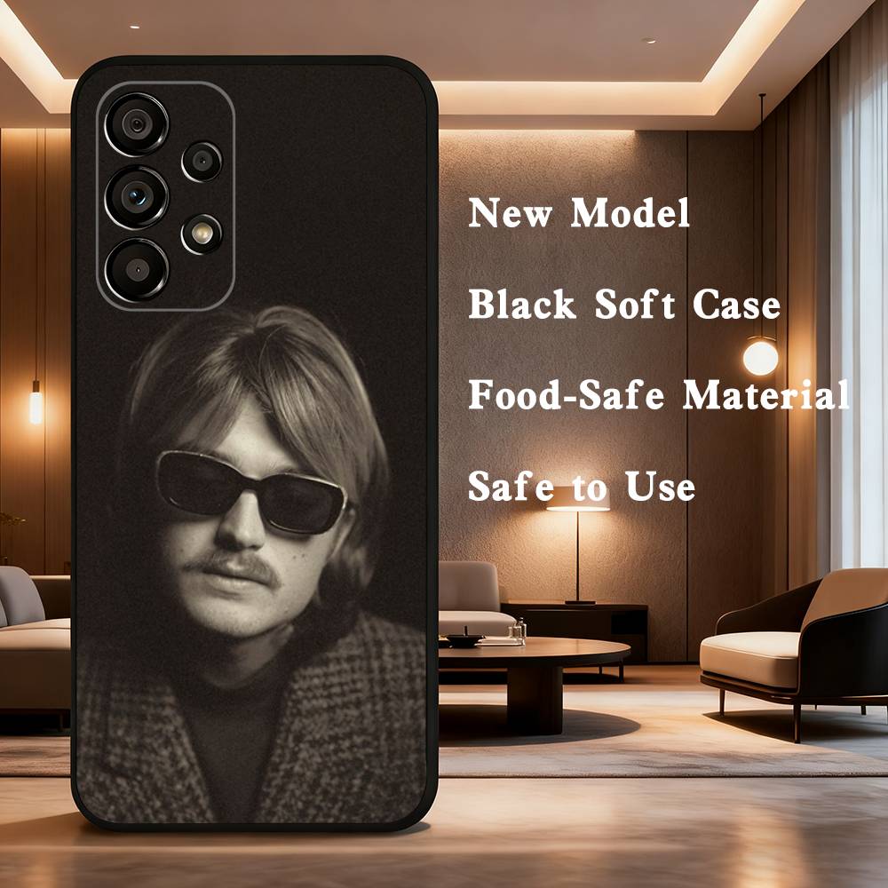 D-Djo Singer Joe K-Keery For Samsung Galaxy A53,31,52,72,41,22,73,32,71,Note,J7,8,9,5G Soft Black Silicone Phone Case