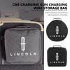 Car Rechargeable Gun Storage Charging Cable Oxford Round Bag For Lincoln MKZ MKX Navigator Aviator Nautilus Continental MKC MKT XX222