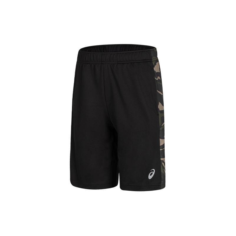 

Asics Logo Print Knit Sports Shorts Men shorts Black 2031C949-001 M