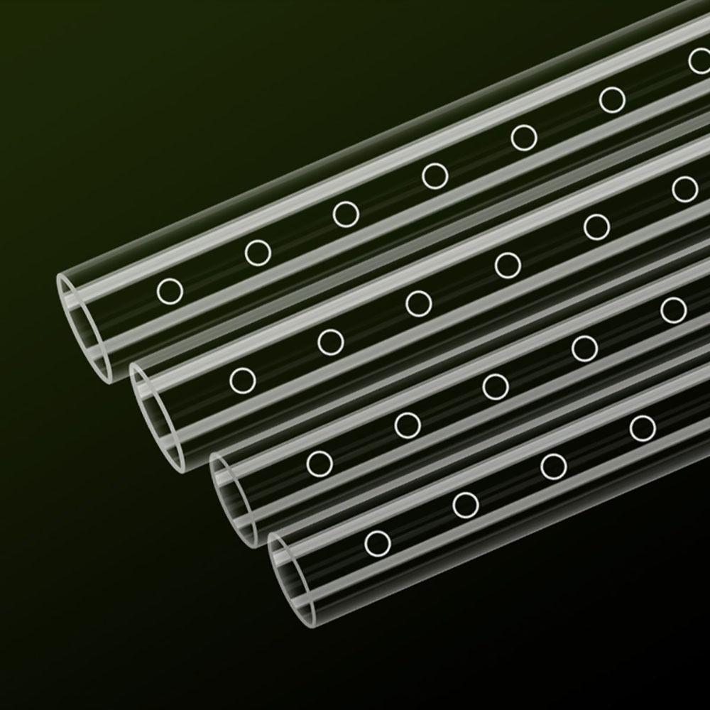 1Pcs Transparent Outflow Pipe Acrylic Rain Shower Outlet Tube New Aquarium Filter