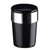 Car Ashtray with Lid Cigarette Ashtray with LED Light Mini Car Trash Can Smell Proof with Double Smoke Hole for Outdoor Travel