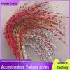 Multi-Color Glitter Weeping Willow Branches - DIY Christmas Tree Ornaments & Home Vase Decoration