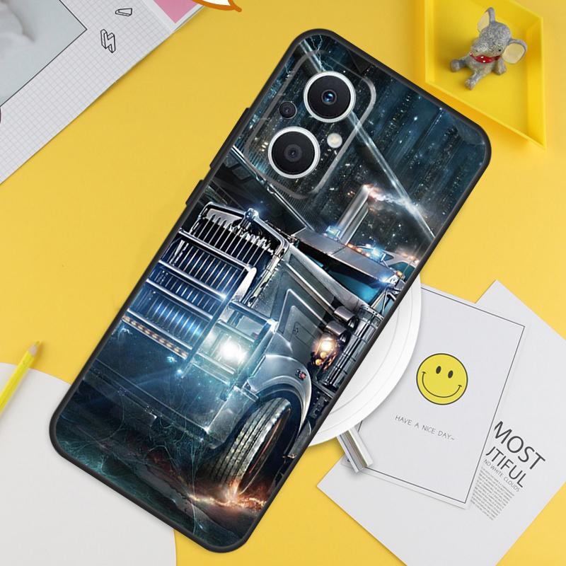 

Cool Heavy Truck Car For OPPO Reno 13F 11F 12F 14F 10 11 12 13 14 Pro 8T 7 8 Lite OPPO Find X8 X6 X5 X9 Pro Case OPPO Reno11 Pro