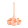 Silicone High-Temp 5-Hole Egg Cooker for Baking - Food Grade, Child-Safe