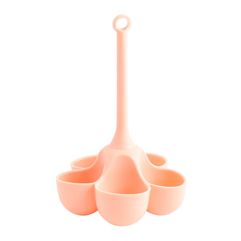 Silicone High-Temp 5-Hole Egg Cooker for Baking - Food Grade, Child-Safe