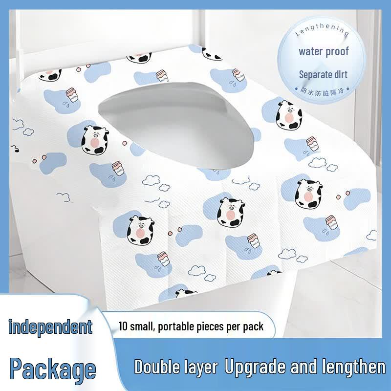 Individually Wrapped Disposable Waterproof Toilet Seat Covers