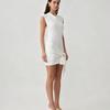 Women's New Elegant Temperament Knitted Dress Slim-fitting Streamer European and American Holiday Skirt Women
