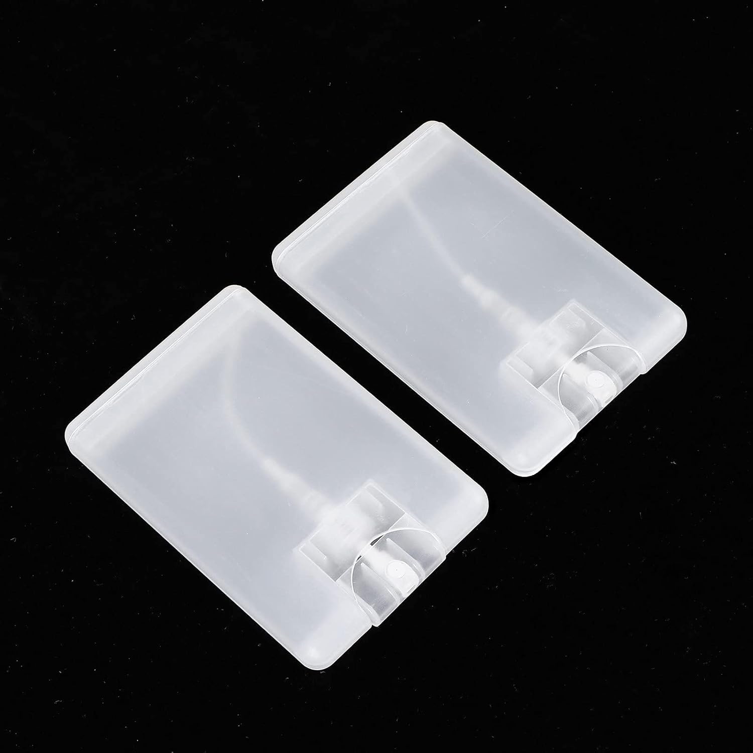 10PCS 20ml Cardcase Perfume Spray Bottles, Refillable Mist Bottles Plastic Refillable Flat Atomizer Pump Bottles for Woman