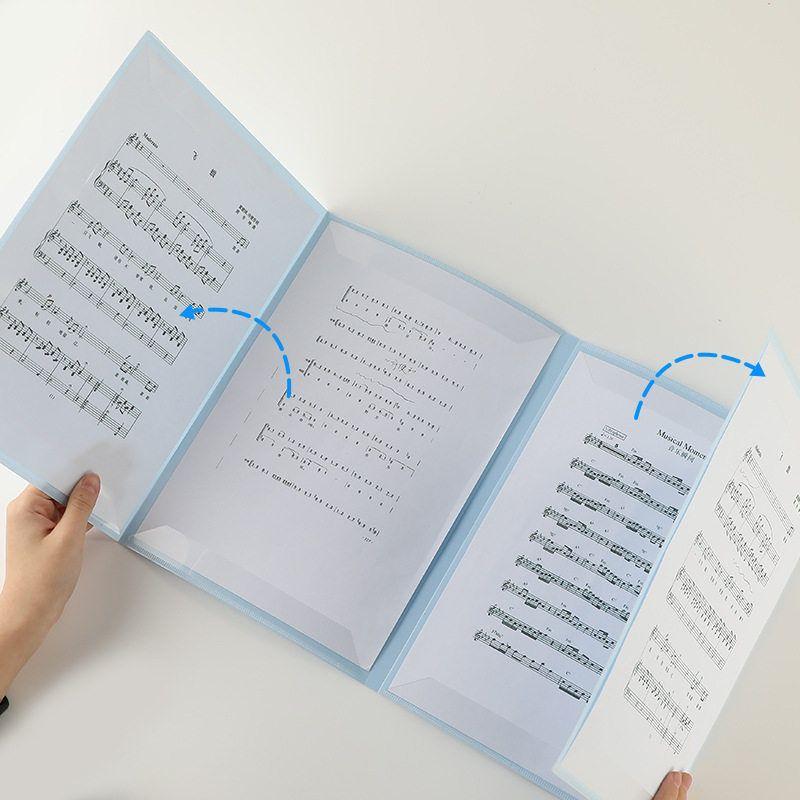 Piano Non-Reflective Folding Sheet Music Folder