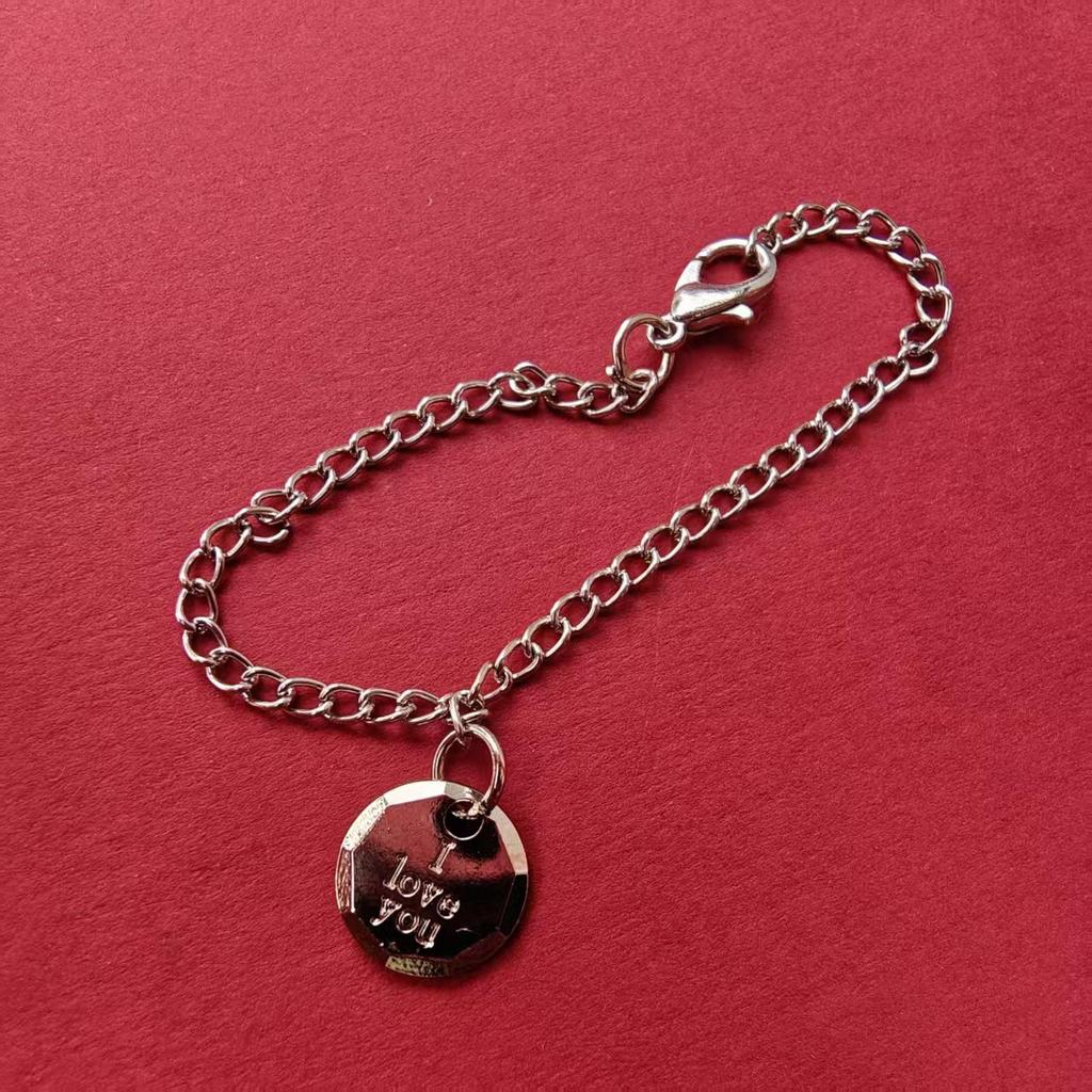 Labubu Keychain Pendant Outfit: Doll Jeans and Short Sleeve Set