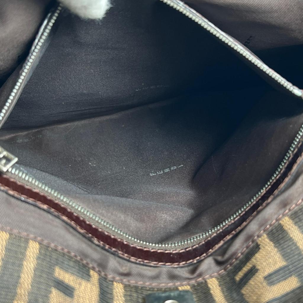 FENDI Handbag Brown Women used
