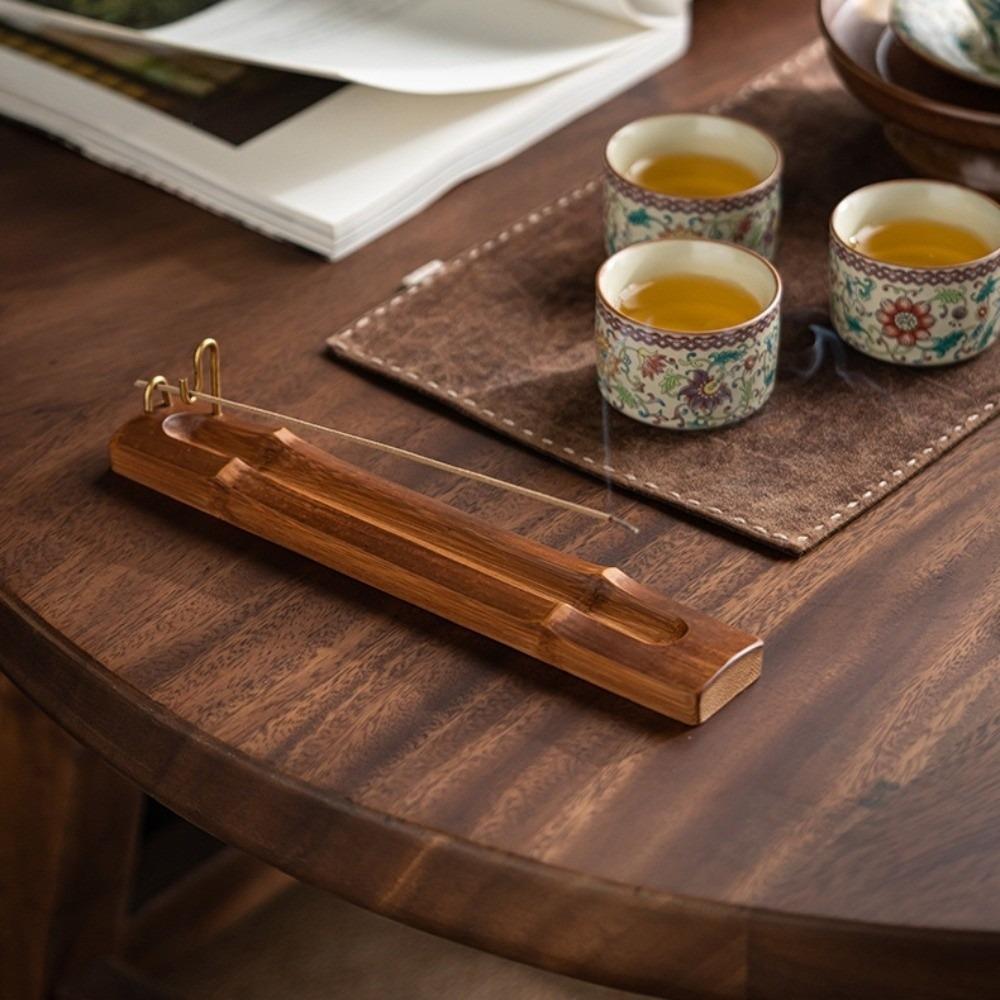 Anti-Ash Design Incense Stick Holder Desktop Decor Mosquito Incense Plate Holder  Spa