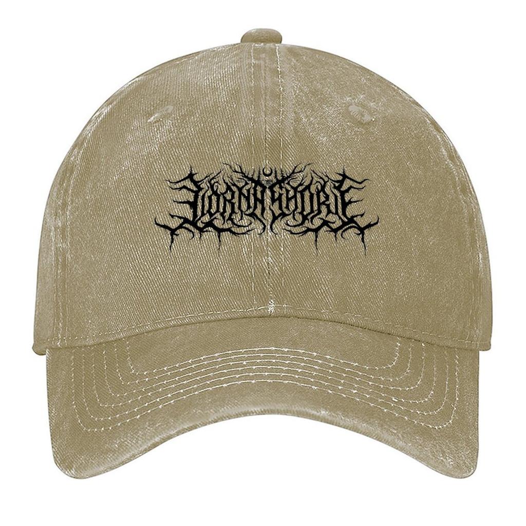 Lorna shore logo in black Baseball Cap Streetwear summer hat Fishing cap fashionable Womens Hats For The Sun Mens